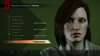 Dragon Age Inquisition character customization - Female Human Warrior