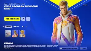 🔴 LIVE: Fortnite FNCS Lachlan Icon Cup! (New Lachlan Skin, Tournament & Gameplay)