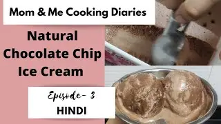 Natural Chocolate Ice-cream - No Whipped Cream or Condensed Milk   #natural #icecream #homemade