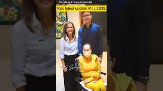Kris Aquino latest update ngayon May 2025!Pagalingin ka nawa💖#trendingngayon #viralvideo