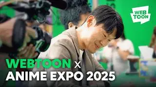 Anime Expo 2025 Recap | Our WEBTOON Booth in Motion