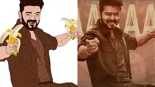 Naa Ready | LEO | Funny Drawing meme | Thalapathy Vijay | Lokesh Kanagaraj | Anirudh Ravichander