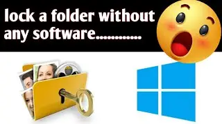 How to Lock Folder Without Software in Windows 10 | Folder Lock in Conputer & Laptop | Urdu | Hindi