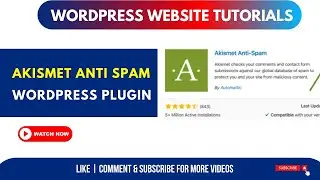 Akismet Wordpress Anti Spam Protection Wordpress Plugin | Protect Your Wordpress Site From Spam