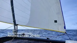 SAILING TUTORIAL - Flying the kite from the bow