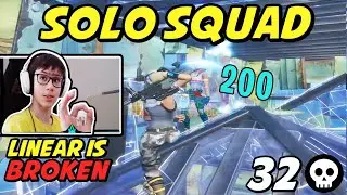 Letshe Shows Why He's The Best Controller Player & Why Linear is BROKEN in This Solo Squad Massacre