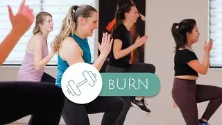 Intensief calorie&euml;n verbranden met BURN! 🔥 Groepsles in the spotlight