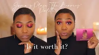 JUVIA'S PLACE 'THE BERRIES' MINI PALETTE REVIEW AND TUTORIAL *is it worth it?*