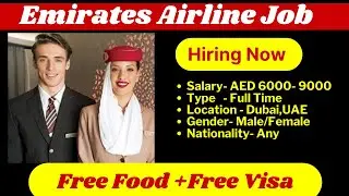 Emirates Airline Job vacancy 2022| Emirates Group Jobs and Careers