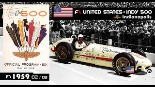 F1 1959 [02] United States: Indianapolis 500 [⊹𝗘𝗻𝗴𝗹𝗶𝘀𝗵-𝗨𝗦 ᴴᴸ| SD ] ● 𝗙𝟭 𝗟𝗘𝗚𝗘𝗡𝗗𝗦 𝘁𝘃