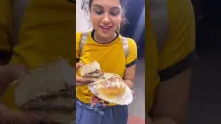 🤤 Eating Ahmedabad Street Food after 6 Years 🥹💜 #shorts