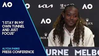 Alycia Parks Press Conference | Australian Open 2024 Second Round