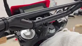 Honda CRF 300L (LS & Rally) Quick & Easy SW Motech 25mm Handle Bar Riser Installation