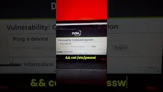 Exploiting Command Injection on DVWA | Day 10/20 Hacking Series | #bughunter #ethicalhacking