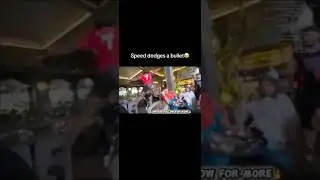 Speed dodges a bullet 😂😂 #viral #funny #funnymemes #speed #ishowspeed  #ishowspeedshorts #shorts