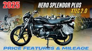 2025 Hero Splendor Plus Xtec 2.0 Full Review ✅ Price & Features ❤️ Mileage King Bike