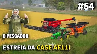 COMPRAMOS O BRUTO! Novas Máquinas para Colher o Campo de Soja | O PESCADOR #54 Farming Simulator 25