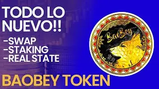BAOBEY TOKEN SIGUE EVOLUCIONANDO Y YA ESTA ACA SU SWAP Y STAKING Y SE VIENE UNA NUEVA RIFA!
