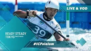 2019 ICF Canoe Slalom Tokyo 2020 Olympic Test Event Japan / Heats Run 1 - C1m, K1w ODD