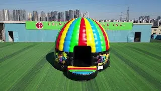 🎶Inflatable Disco Dome - Party Fun for All Ages! Chinee Inflatables T2-3244