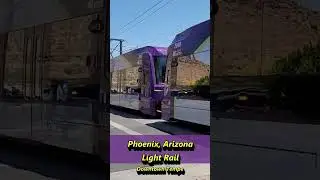 Phoenix Light Rail in Tempe #shorts