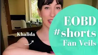 How to do fan veil flutters? | EOBD #shorts | Khalida | ELEGANCE OF BELLYDANCE