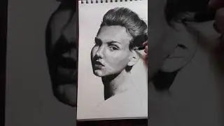 Drawing realistic art | realistic portrait drawing | pencil drawing