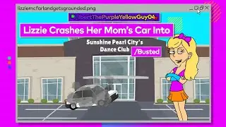 Lizzie Crashes Her Mom's Car Into Sunshine Pearl City Dance Club Party/Busted