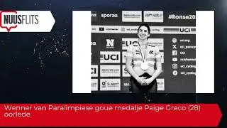 Wenner van Paralimpiese goue medalje Paige Greco (28) oorlede