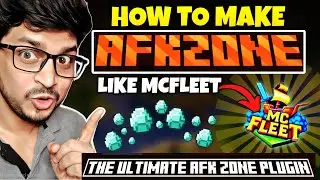 How To Make AFK Zone like McFleet in Minecraft Aternos | Best AFK Plugin in Aternos