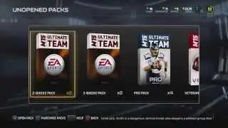 ALL MUT GAUNTLET PACKS!! MADDEN 15 ULTIMATE TEAM