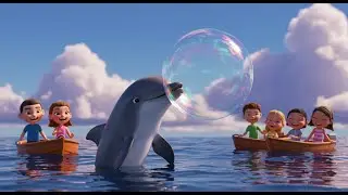 Dizzy Dolphins in the Bubble Bay | Nursery Rhyme for Toddlers Sing Along Kids Songs 🐬🫧