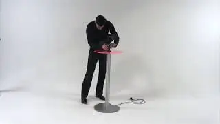 iPad Podium Display Stand Assembly