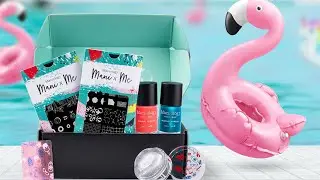 💦Unboxing MAY 2022 Mani x Me Nail Stamping Subscription: Pool Party PART 1 - Maniology LIVE!