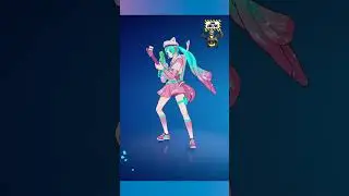*NEW* HATSUNE MIKU set in FORTNITE (Fortnite Chapter 6 Season 1) #Fortnite