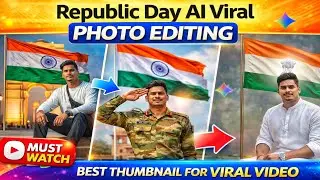 🇮🇳 Republic Day AI Photo Editing 2026 🤯 | 26 January Viral Look 🔥 #video​ #ai​