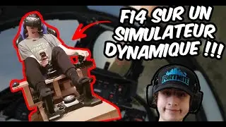 Combat a&eacute;rien en F14 sur Simulateur Dynamique !! Avec RedBaron sur DCS