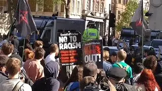 London Protest - Anti-Tory protesters May 2015
