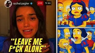 Rachel Zegler LOSES IT After The Simpsons MOCK Snow White&hellip;