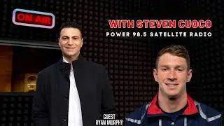 3x Olympic Medalist Ryan Murphy on Power 98.5 Satellite Radio with Steven Cuoco