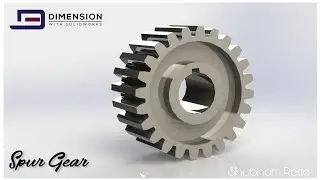 01 Spur Gear Animation