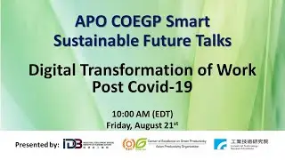 Digital Transformation of Work Post Covid-19