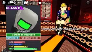 Testing out the virtual boxer gloves | Roblox Boxing league