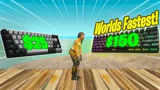 $25 Keyboard VS The Worlds Fastest $150 Keyboard