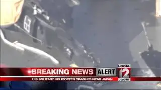 U.S. military helicopter crashes off Japan's southern is
