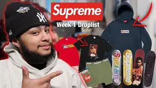 BEST RESELL ITEMS + DROPLIST REVIEW | SUPREME SS22