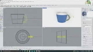 How to create your own coffee cup mug with rhino 7.0