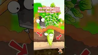 Why HOEING Radishes Makes Them HUGE?!! #radish #animation