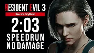 RESIDENT EVIL 3: DEMO || SPEEDRUN [2:03] NO DAMAGE