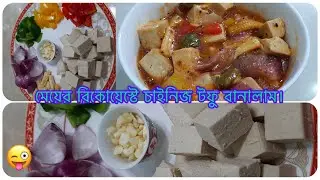 Chilli Garlic Tofu | Tofu Recipe | Delicious Tofu | Chinese Tofu